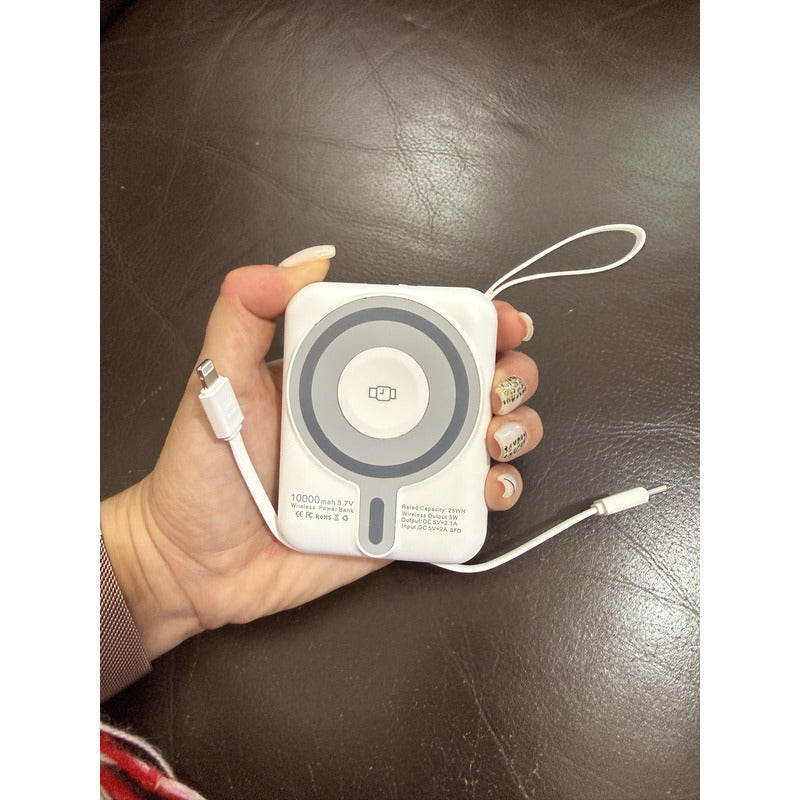 Cargador Power Bank 10000mah Celular Y Reloj Magnético
