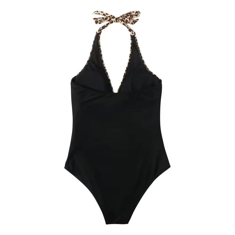 Malla Entera Lisa Y Combinada Bikini Mujer Talles L Al Xxl