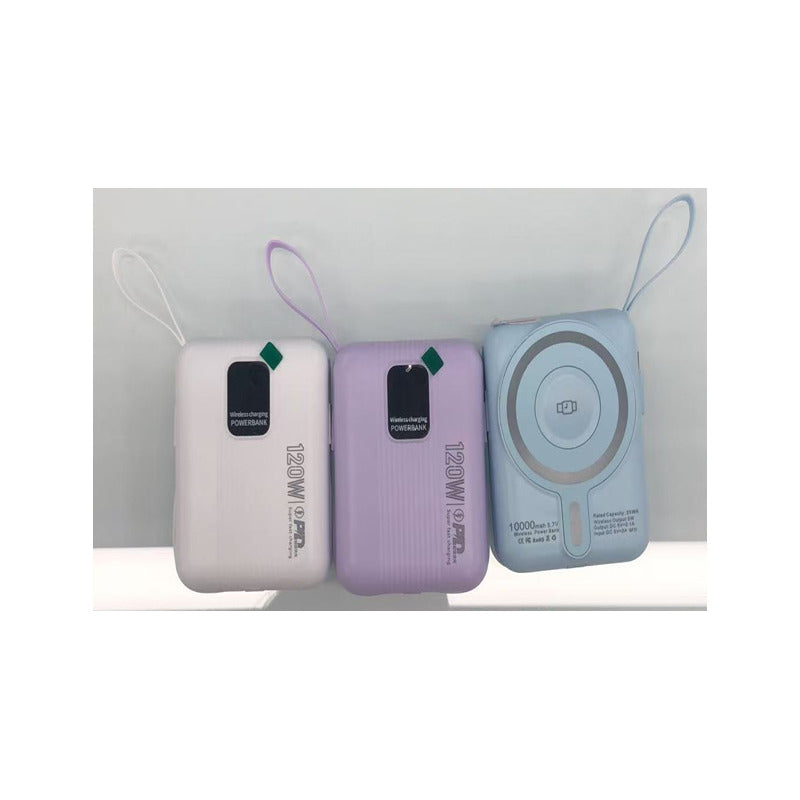 Cargador Power Bank 10000mah Celular Y Reloj Magnético