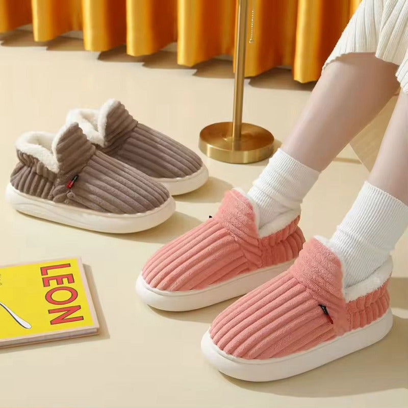 Pantufla Bota Pana Con Suela De Goma Varios Colores Uniteduy