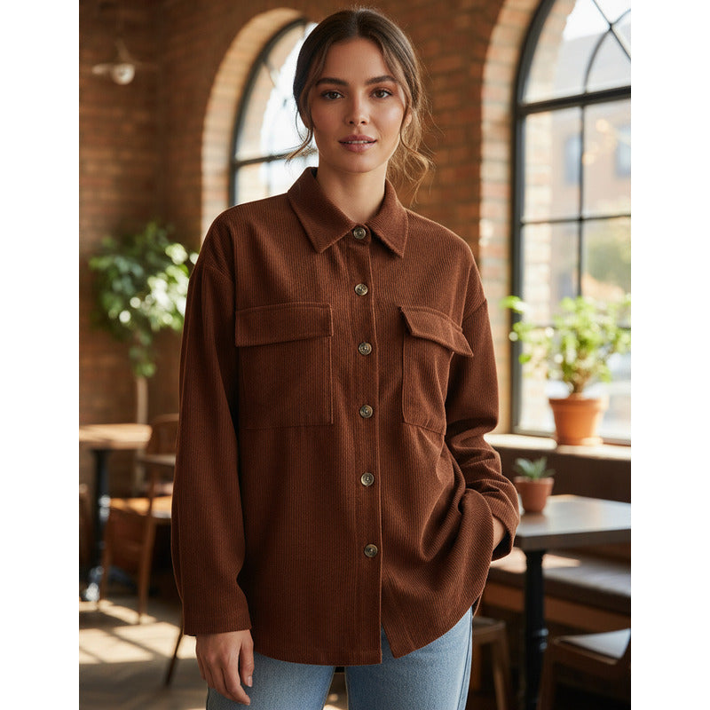 Sobre Camisa Pana Lisos Varios Colores Sin Puños Uniteduy