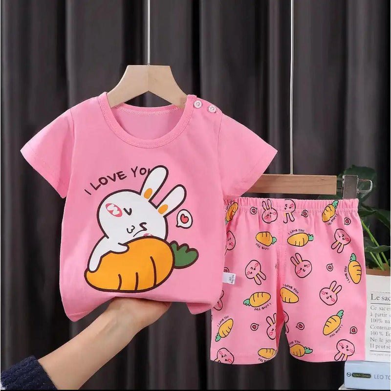 Conjunto De Niño Short Y Remera Bebe Varios Diseños Uniteduy