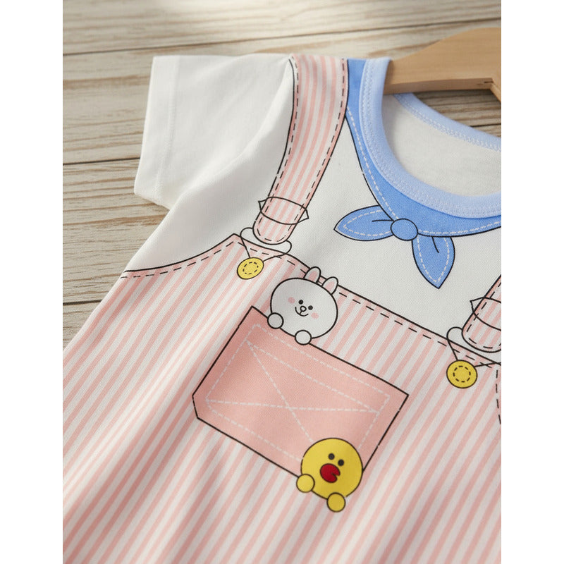 Remeras Manga Corta Algodon Bebes Y Niños Varios Diseños