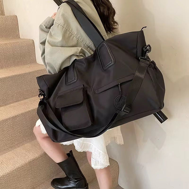 Bolso Dama Deportivo Liso Multifunción Viaje Impermeable