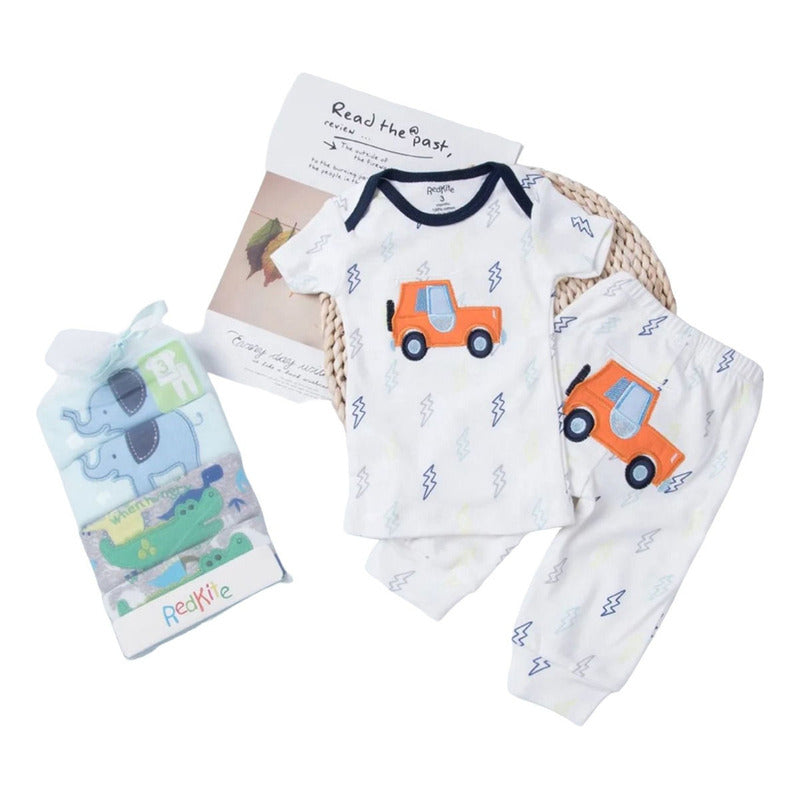 Pack Por 2 Conjuntos De Bebe Surtidos Pantalón Y Remera