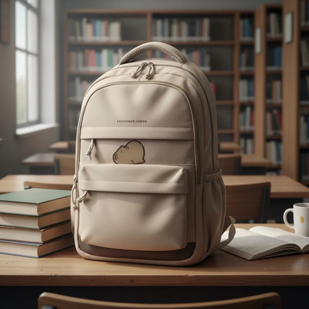 Mochila De Viaje Liceo Escolar Capibara Laptop Impermeable