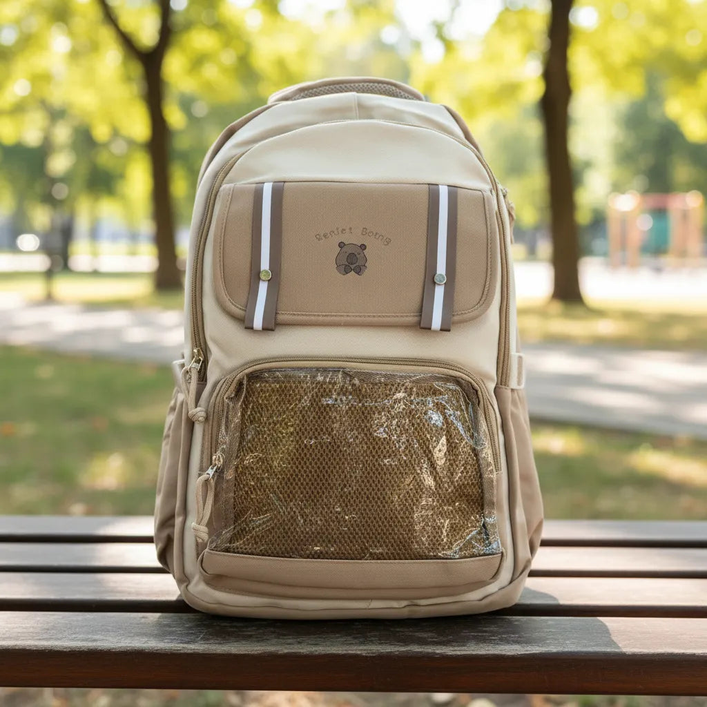 Mochila Escolar Liceo Pines De Capibara Carpincho Laptop