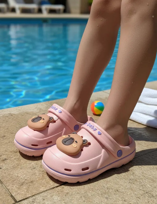 Zapatillas Tipo Sandalia Carpincho Capibara Pines Uniteduy